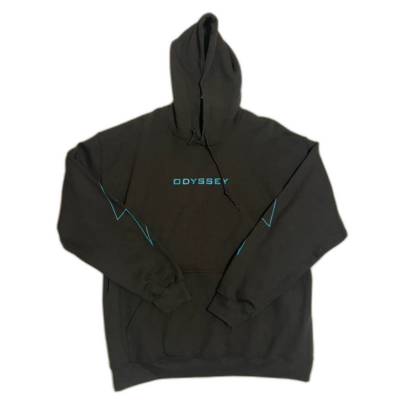Gildan “Odyssey” Black Hoodie - Picture 1 of 4